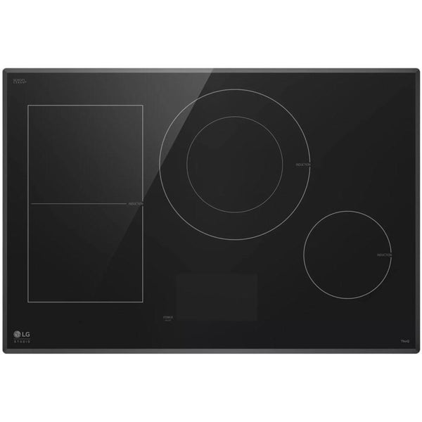 LG STUDIO 30-inch Built-in Induction Cooktop CBIS3018BE IMAGE 1