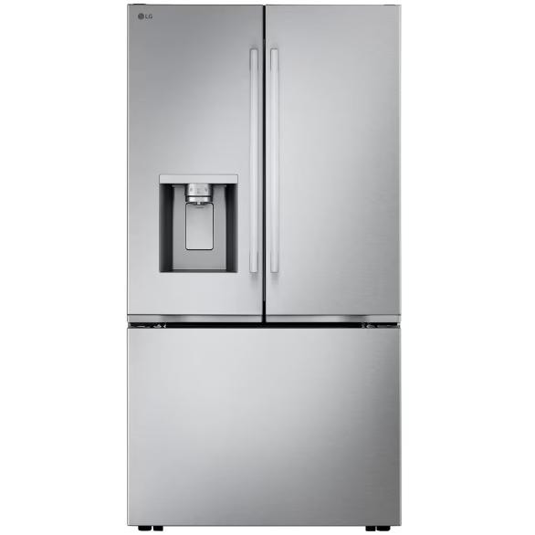 LG 36-inch, 23.7 cu. ft. Counter-Depth French 3-Door Refrigerator with Wi-Fi LF24Z6530S IMAGE 1