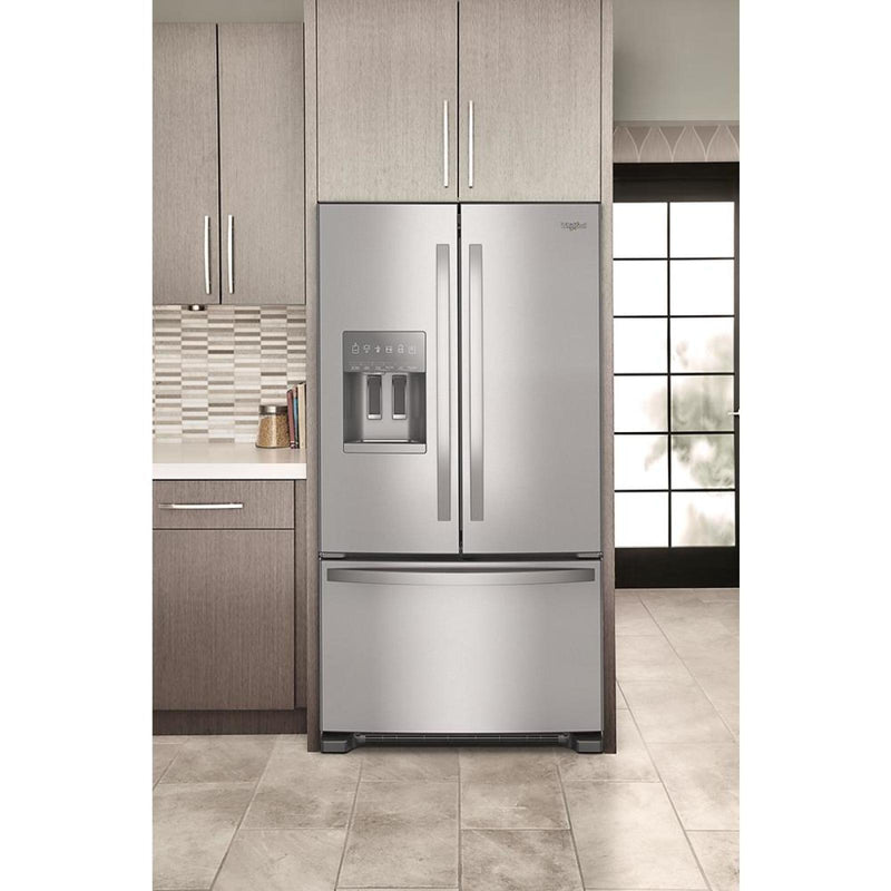 Whirlpool 36-inch French 3-Door Refrigerator with External Dispenser WRFF3436RZ IMAGE 15