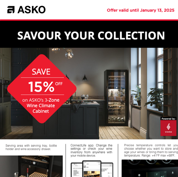 ASKO "SAVOUR YOUR COLLECTION"