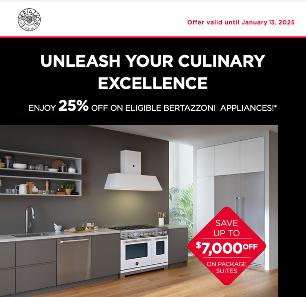 BERTAZZONI "UNLEASH YOUR CULINARY EXCELLENCE" (Updated)