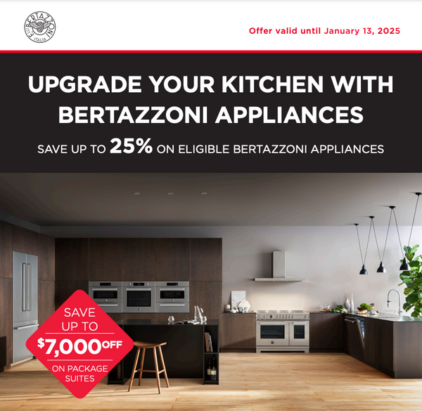 ASKO "UPGRADE YOUR KITCHEN WITH BERTAZZONI APPLIANCES"