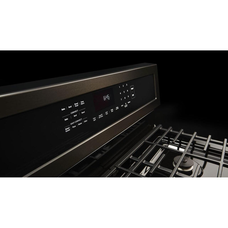 KitchenAid 30-inch Freestanding Gas Range KFGG500EBS IMAGE 4