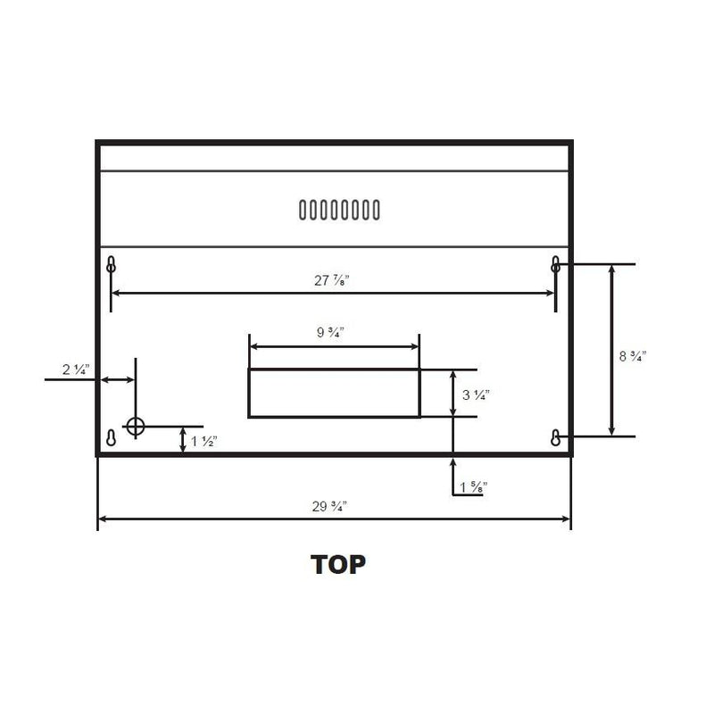 Cyclone 30-inch Under-Cabinet Range Hood CY1000R Black IMAGE 3