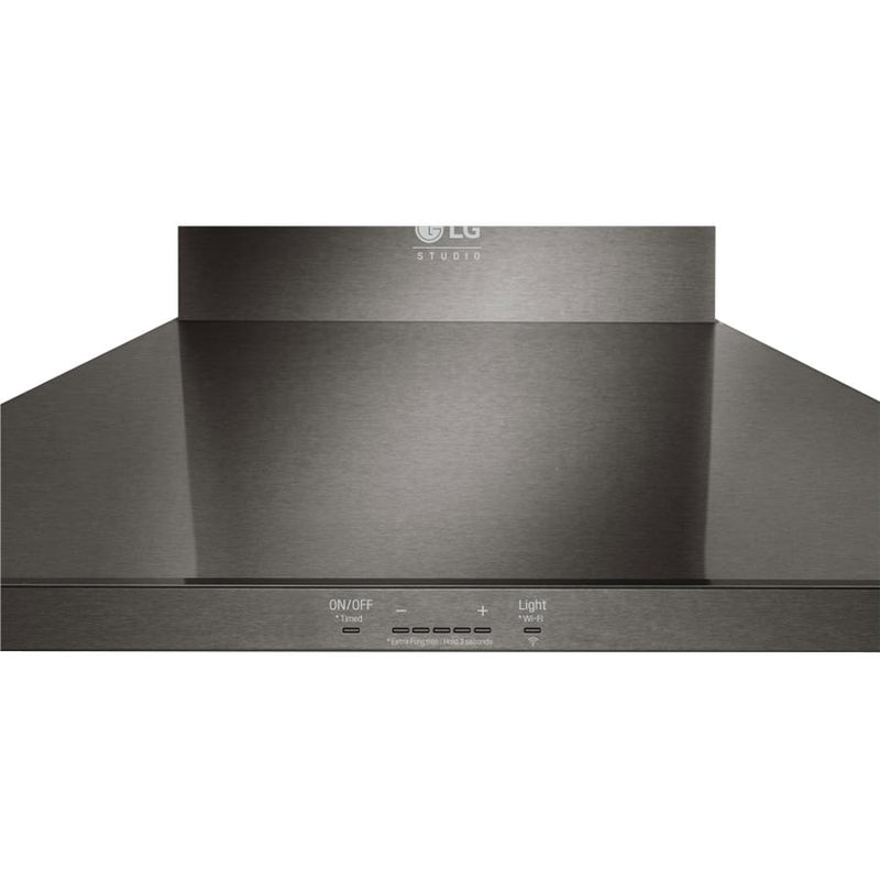 Lg 30 black stainless deals range hood