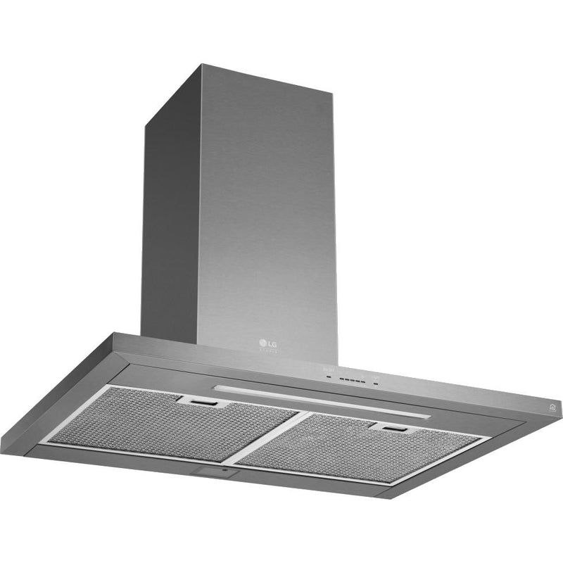 LG STUDIO 36-inch Wall Mount Range Hood with Wi-Fi LSHD3680ST IMAGE 6