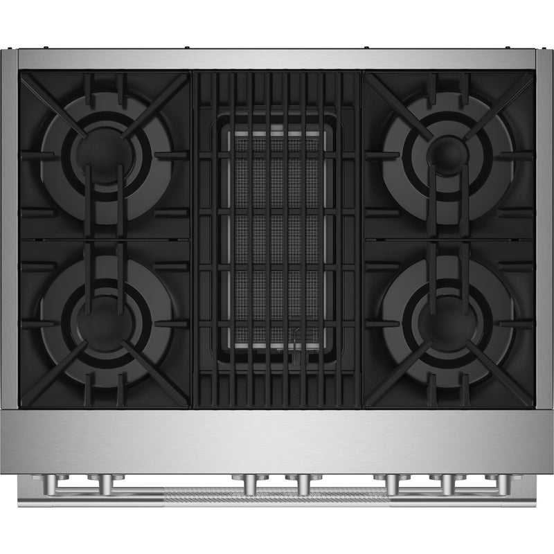 JennAir 36-inch Freestanding Dua-Fuel Range with JennAir® Culinary Center JDRP636HL IMAGE 3