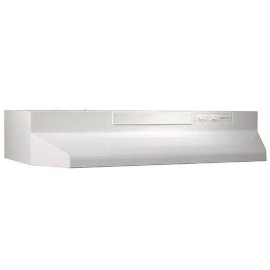 Broan 30-inch Economy Under Cabinet Range Hood BU230WW IMAGE 1