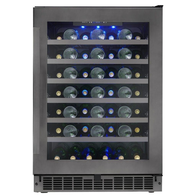 Silhouette 5.6 cu. ft. 48-bottle Built-in Wine Cooler SSWC056D1B-S IMAGE 3