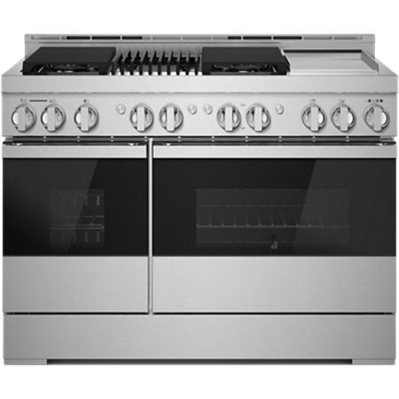 JennAir 48-inch Freestanding Gas Range with JennAir® Culinary Center JGRP748HM IMAGE 1