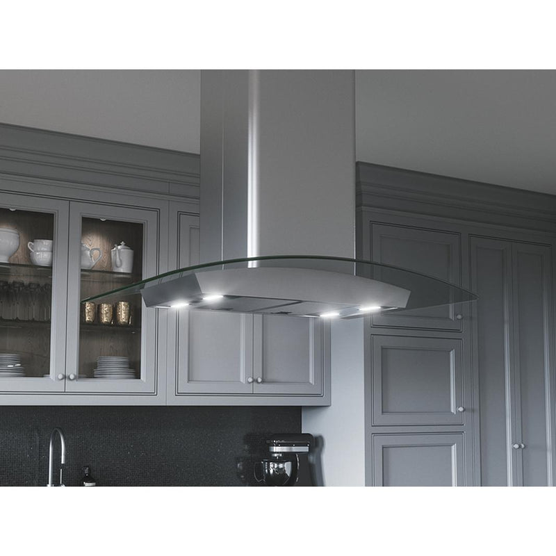 Zephyr 36-inch Milano Series Island Hood ZML-M90CG IMAGE 3