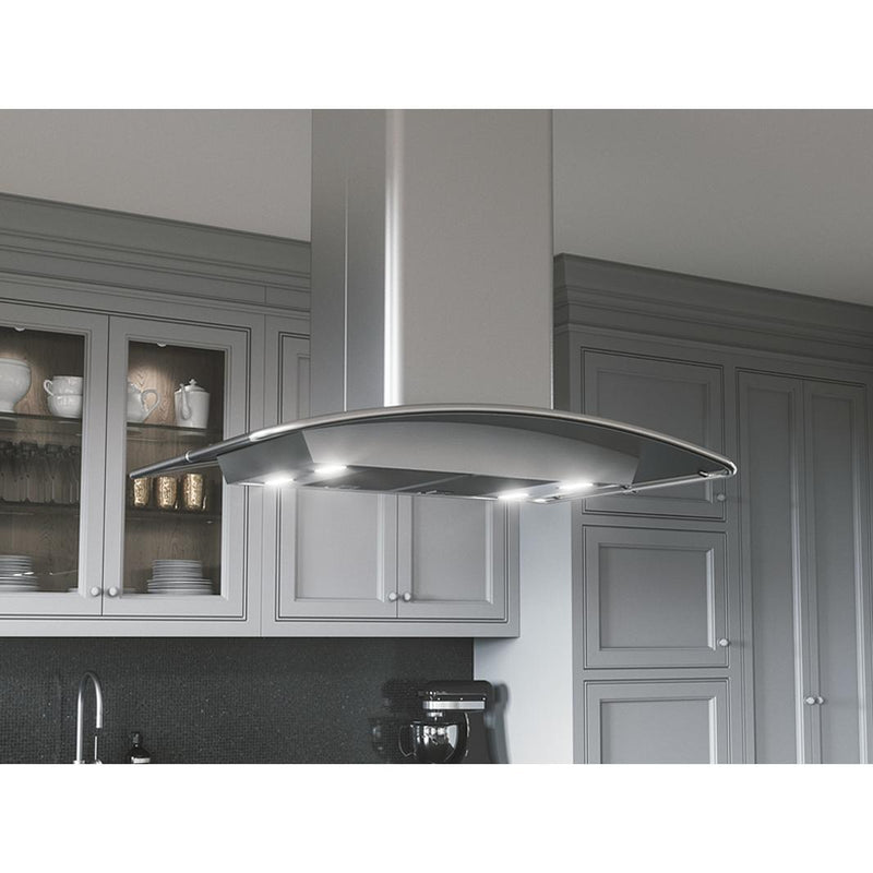 Zephyr 42-inch Milano Series Island Hood ZML-E42CS IMAGE 3