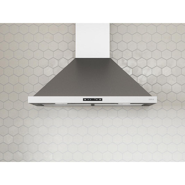 Zephyr 36-inch Ombra Wall Mount Range Hood ZOM-E36BS IMAGE 1