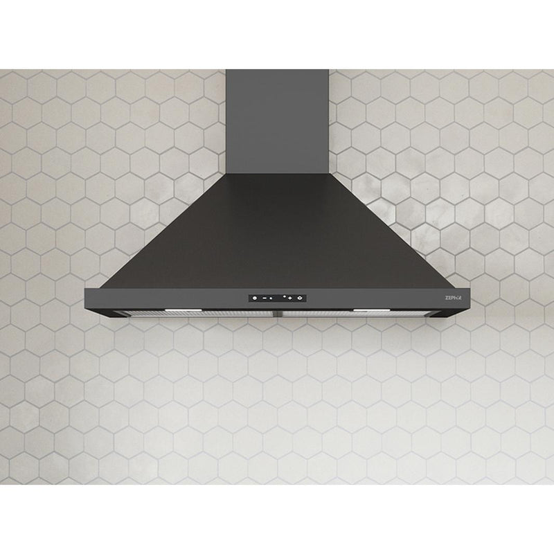 Zephyr 30-inch Ombra Wall Mount Range Hood ZOM-E30BBS IMAGE 1