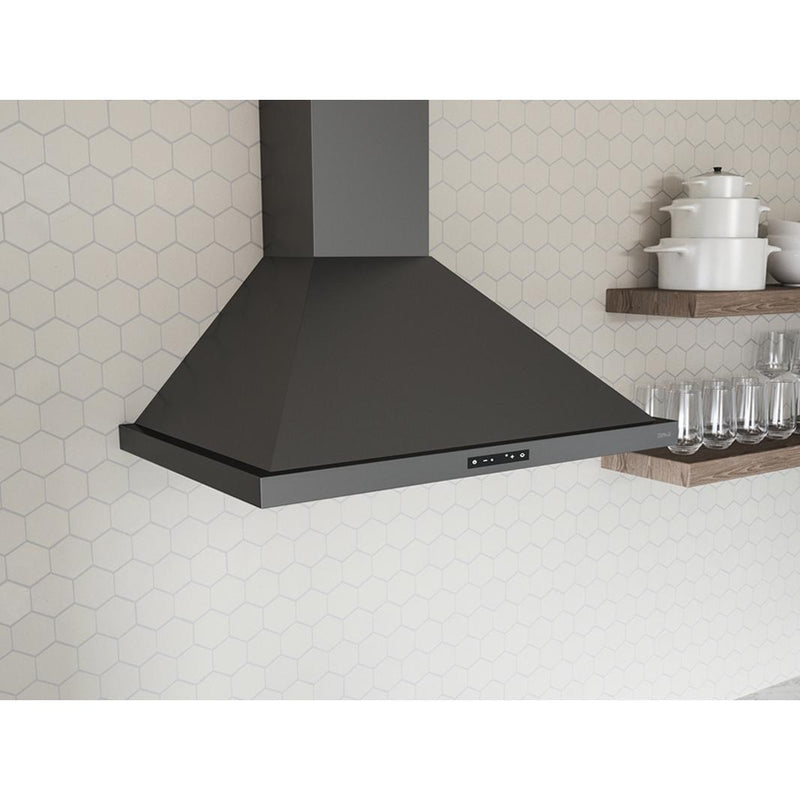 Zephyr 36-inch Ombra Wall Mount Range Hood ZOM-E36BBS IMAGE 2