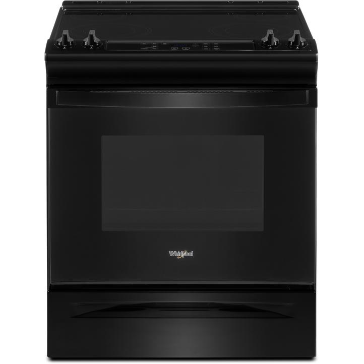 Whirlpool 30-inch Freestanding Electric Range with Frozen Bake™ Technology YWEE515S0LB IMAGE 1