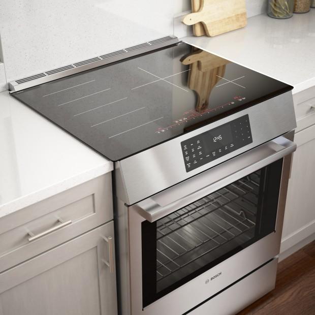 Bosch 30 inch Slide in Induction Range with Genuine European Convectio