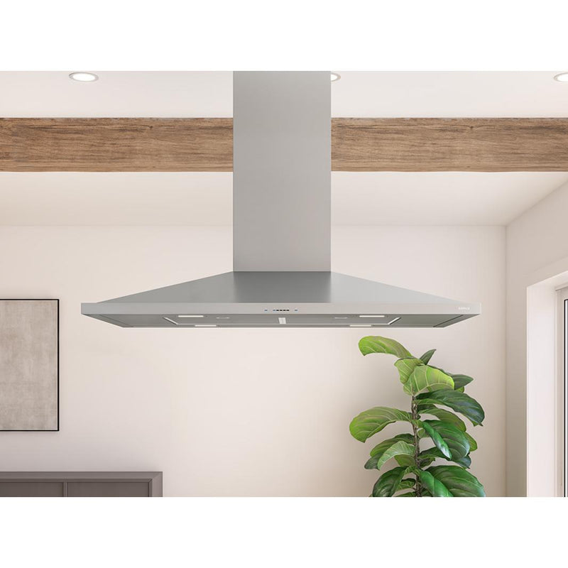 Zephyr 36-inch Core Anzio Series Island Hood ZAZ-M90DS IMAGE 1