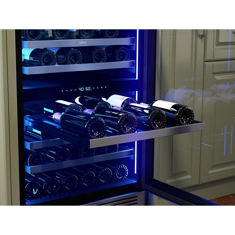 Zephyr 45-Bottle Presrv™ Wine Cooler with Dual Zone PRW24C02CG IMAGE 3