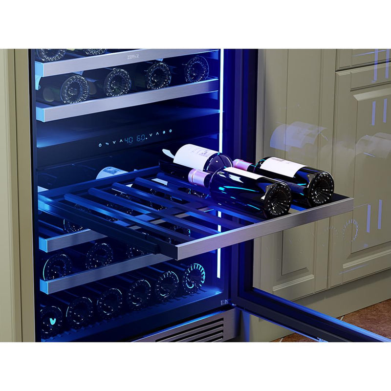 Zephyr 45-Bottle Presrv™ Wine Cooler with Dual Zone PRW24C02CG IMAGE 4